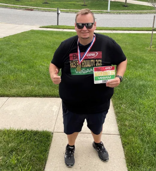 CDW Black ERG Partners with Veeam for Virtual 5K Celebrating Juneteenth detail 6