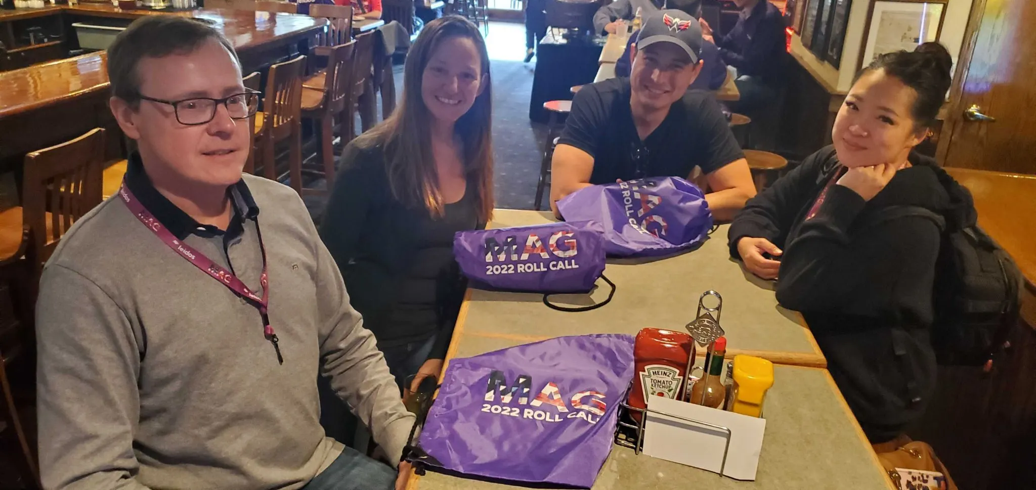 Leidos Veterans ERG Hosts Carb Up Event at Crystal City Sports Pub detail 4