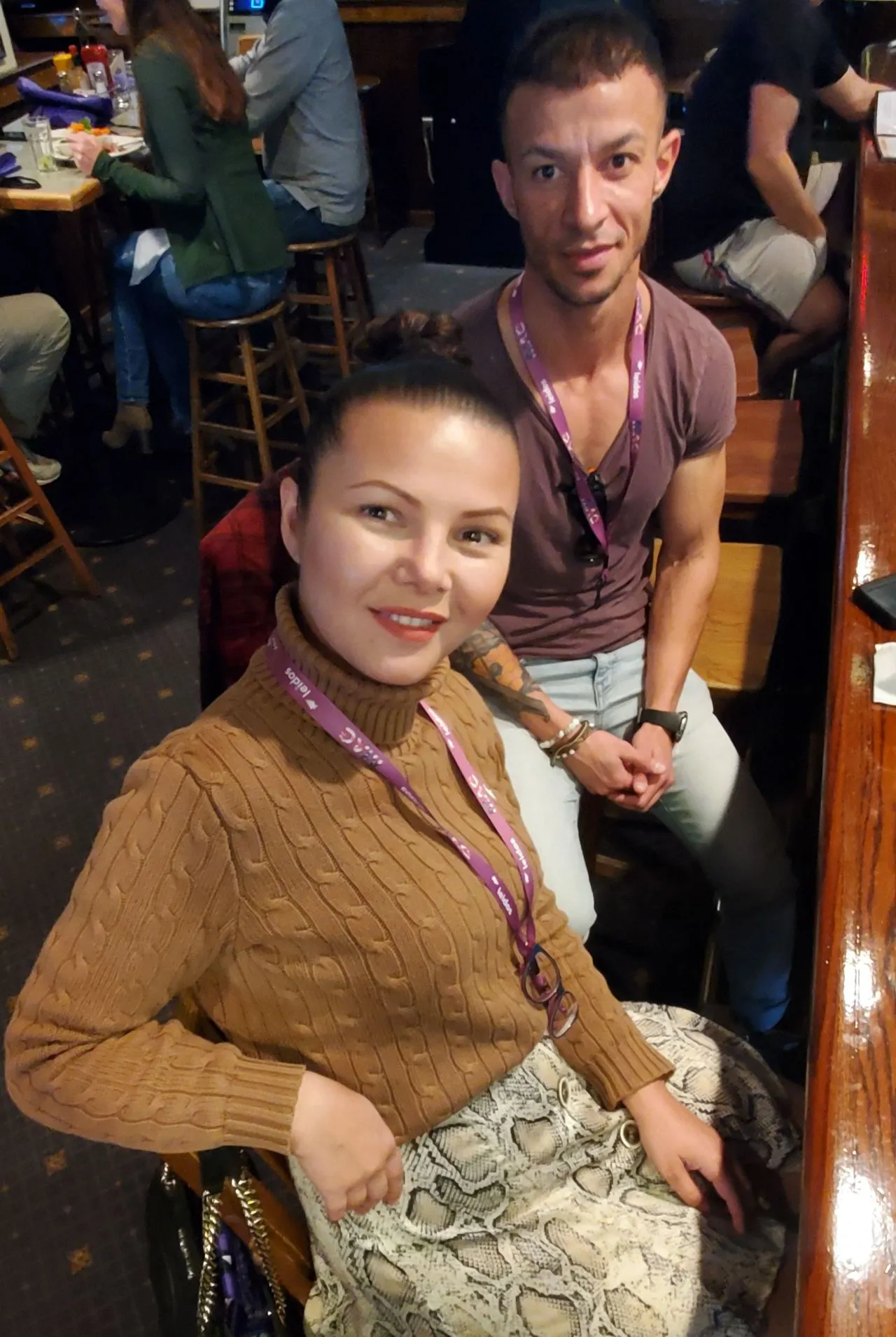 Leidos Veterans ERG Hosts Carb Up Event at Crystal City Sports Pub detail 6