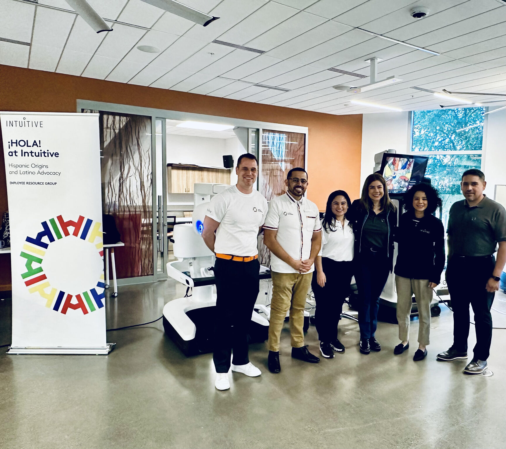 Intuitive Latinx ERG Brings Da Vinci Surgical Robot Demonstration to CSUEB for Hispanic Heritage Month detail 3