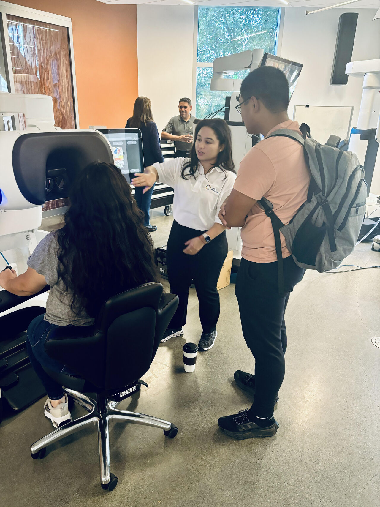 Intuitive Latinx ERG Brings Da Vinci Surgical Robot Demonstration to CSUEB for Hispanic Heritage Month detail 4