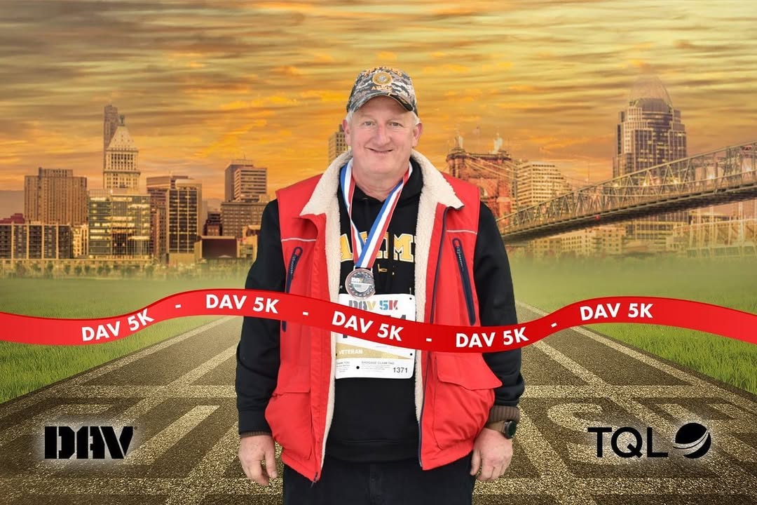 Total Quality Logistics Veterans ERG Runs DAV 5K to Support Disabled American Veterans detail 5
