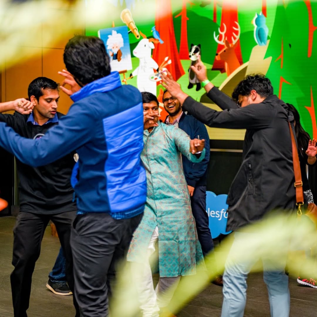 Salesforce's #Southasiaforce Raises $5K for Girls' Orphanage During Holi Celebration detail 4