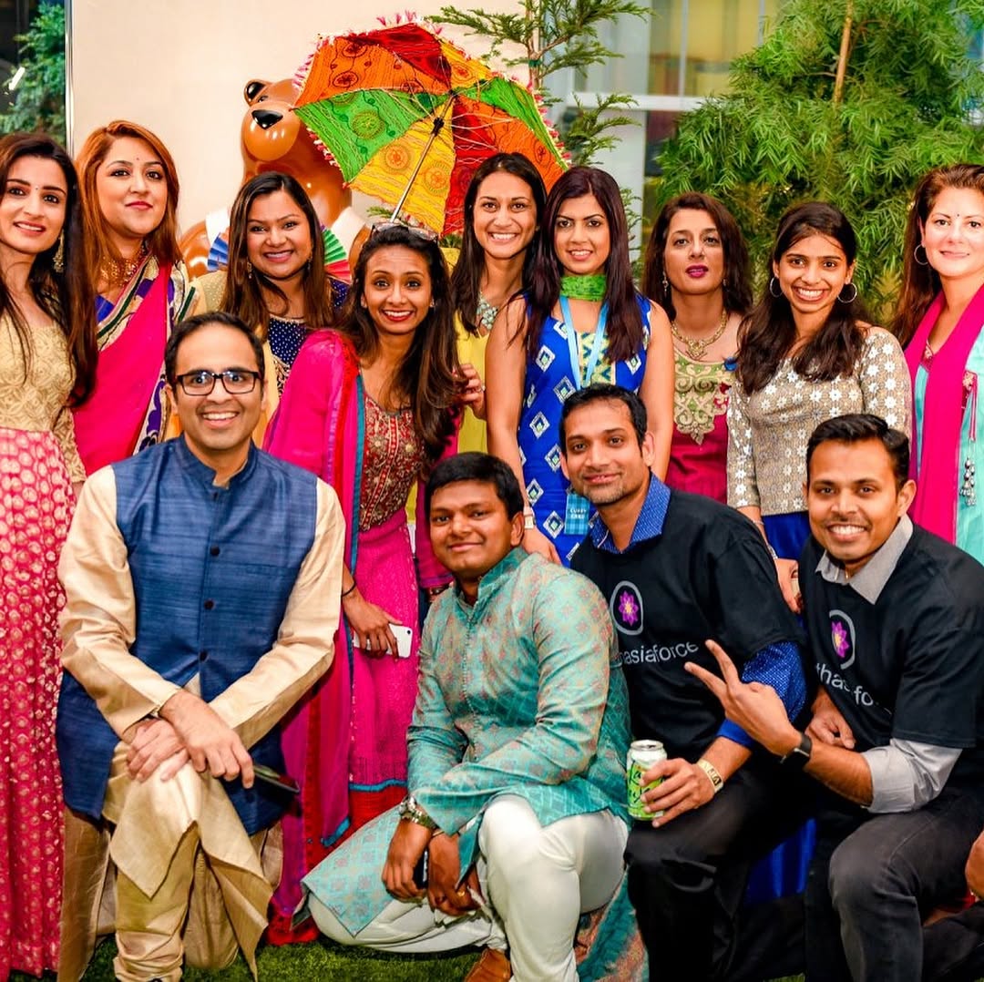 Salesforce's #Southasiaforce Raises $5K for Girls' Orphanage During Holi Celebration detail 9