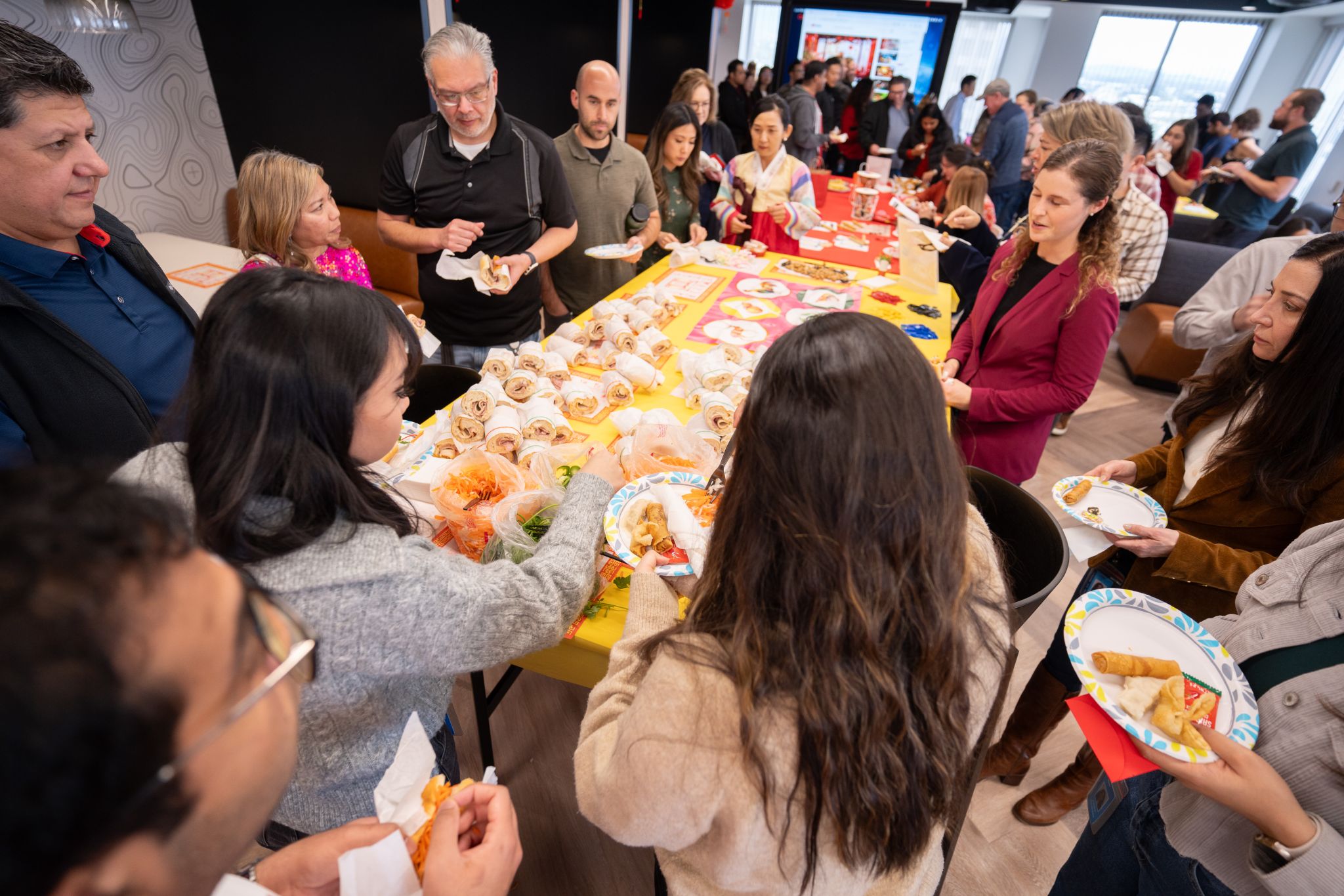 CoreLogic AAPI ERG Celebrates Lunar New Year with Fan Dance, Lion Dances, and Cultural Trivia detail 3
