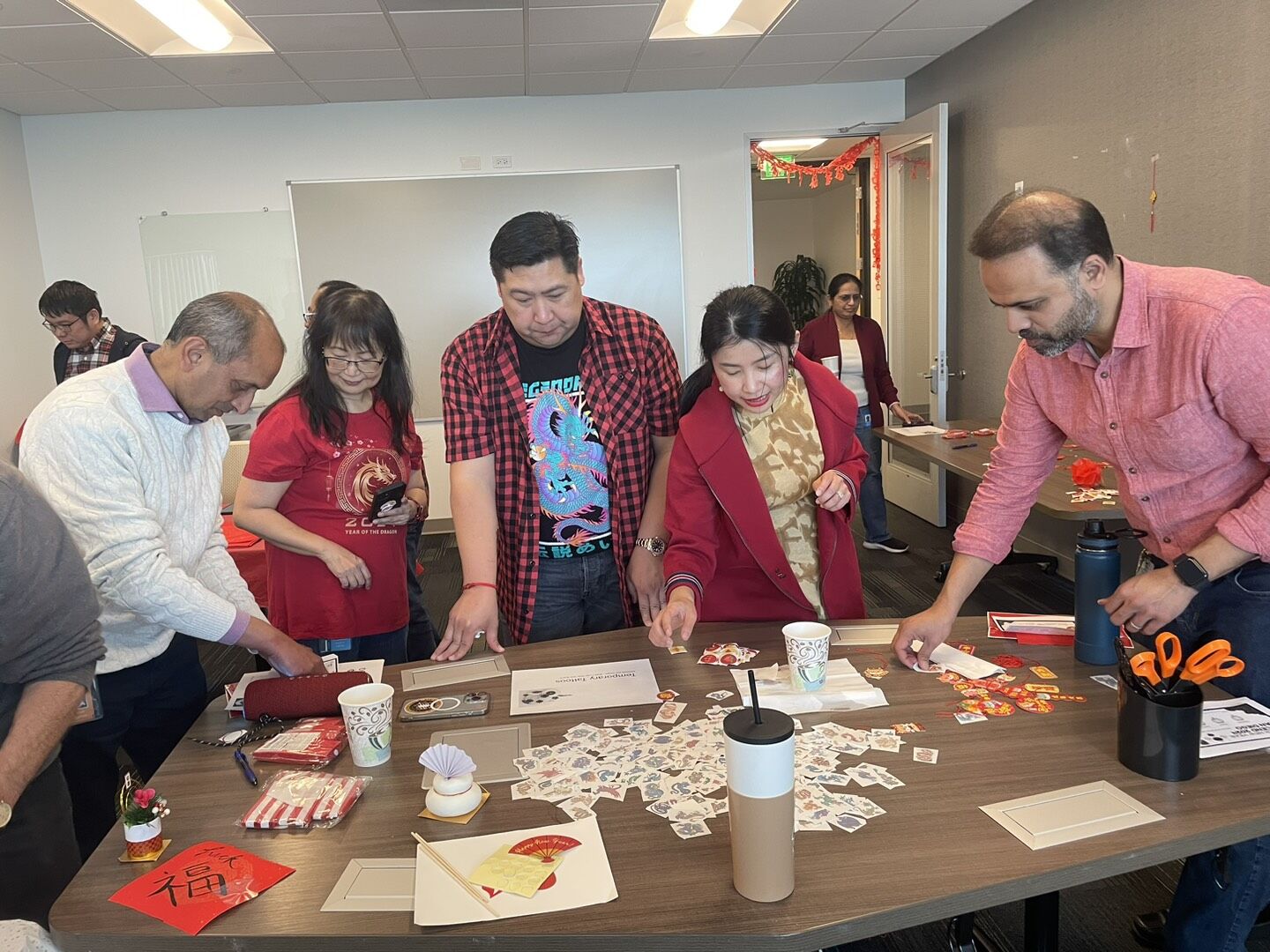 CoreLogic AAPI ERG Celebrates Lunar New Year with Fan Dance, Lion Dances, and Cultural Trivia detail 9
