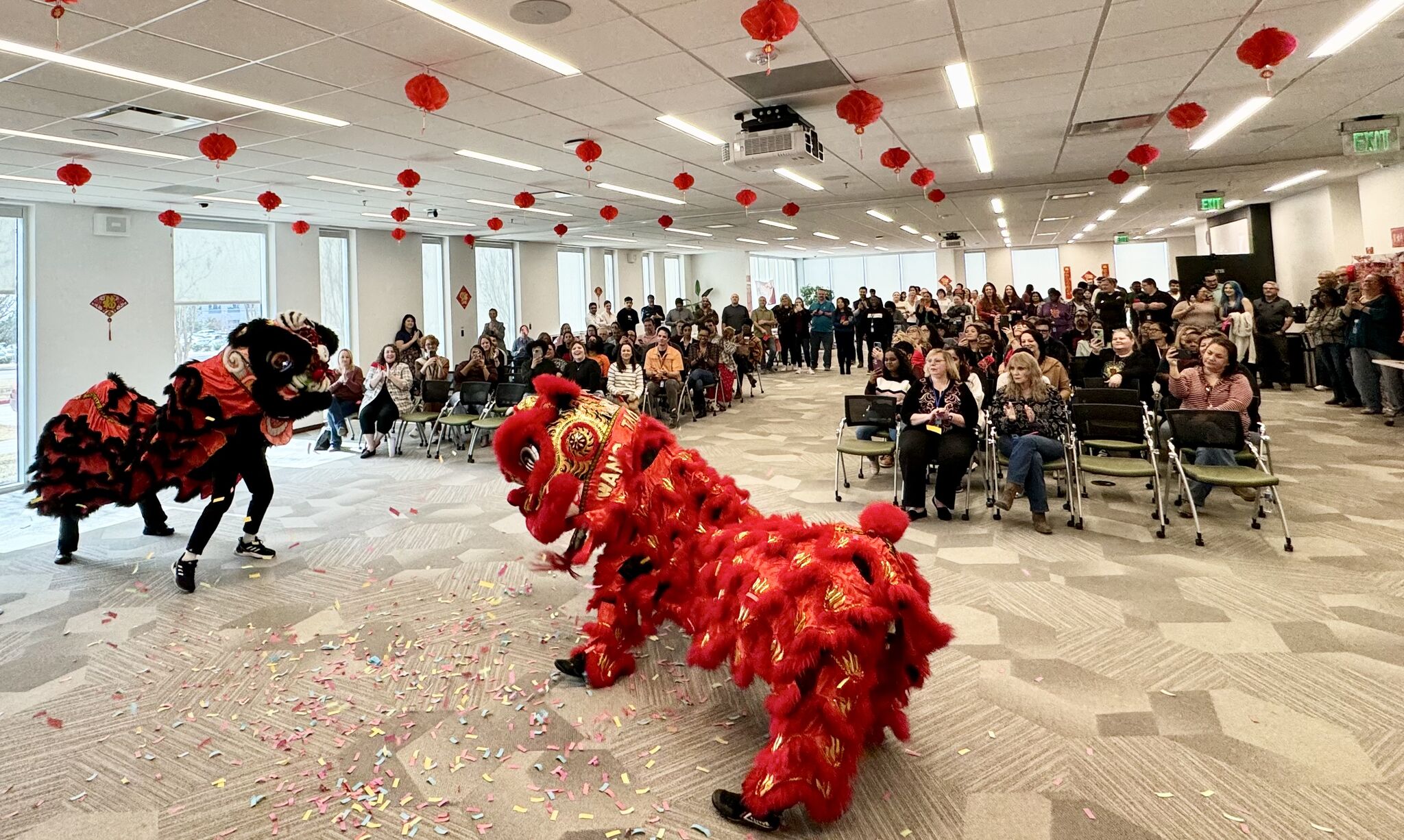 CoreLogic AAPI ERG Celebrates Lunar New Year with Fan Dance, Lion Dances, and Cultural Trivia detail 11