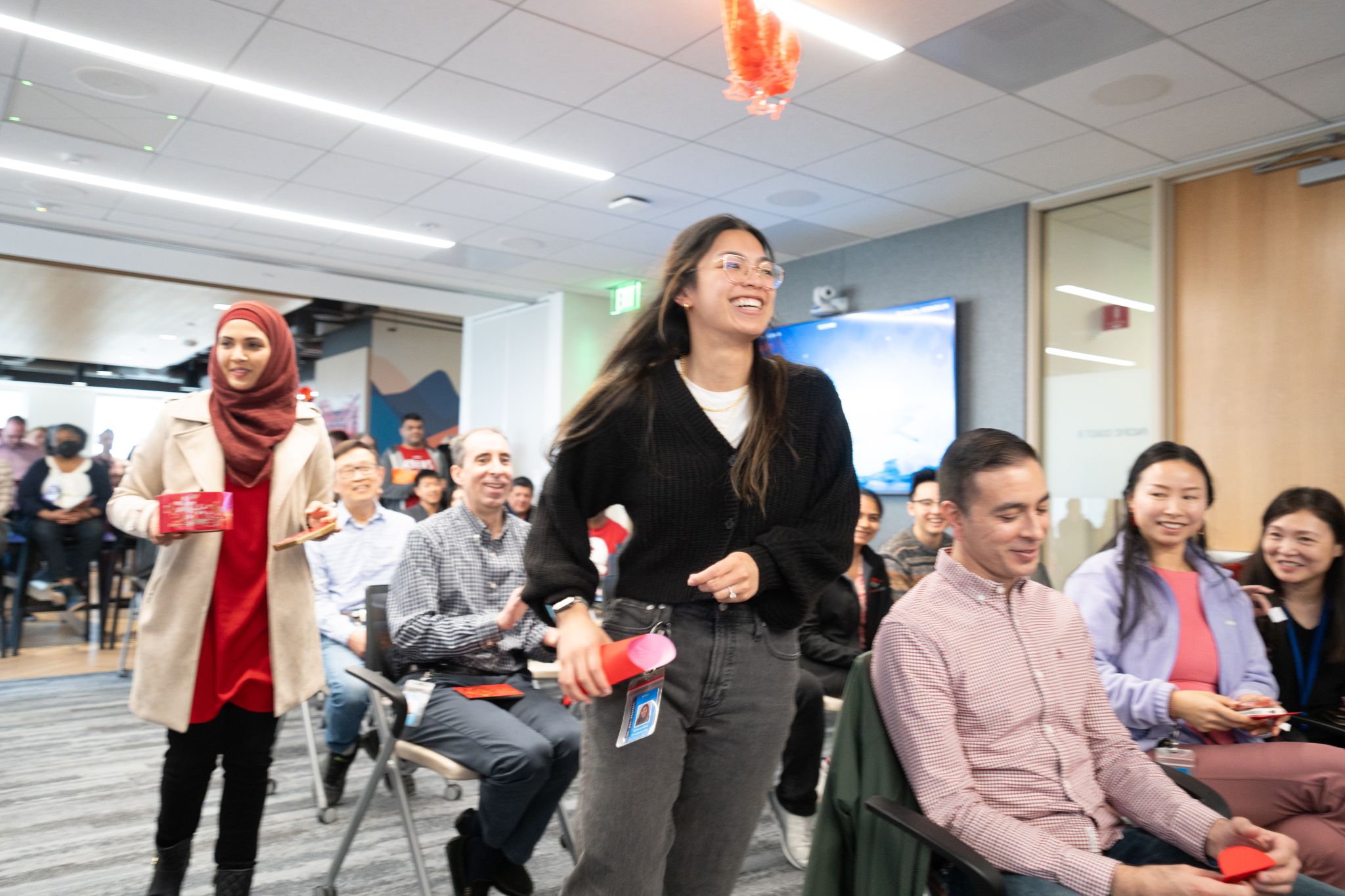 CoreLogic AAPI ERG Celebrates Lunar New Year with Fan Dance, Lion Dances, and Cultural Trivia detail 17