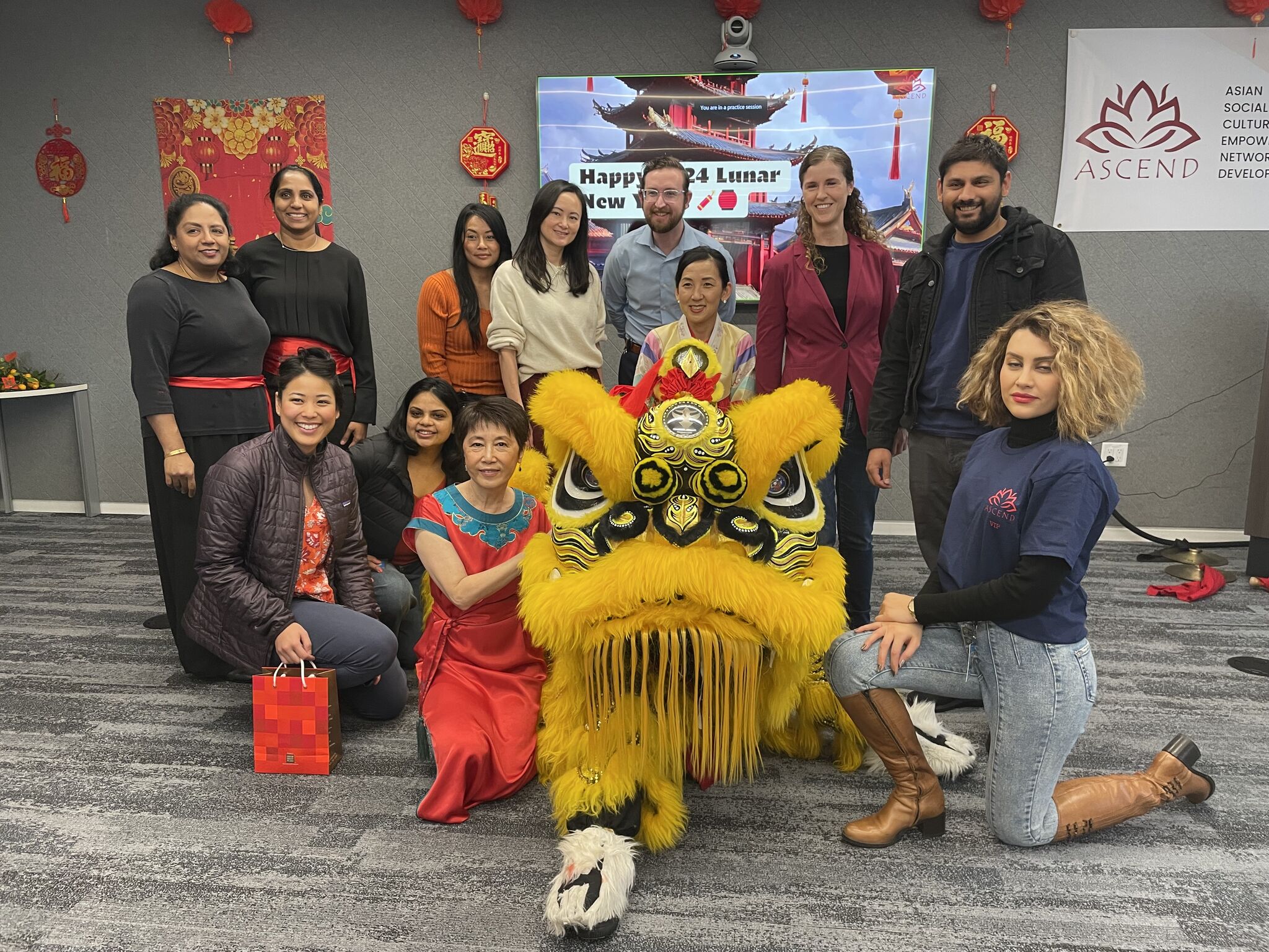 CoreLogic AAPI ERG Celebrates Lunar New Year with Fan Dance, Lion Dances, and Cultural Trivia detail 20