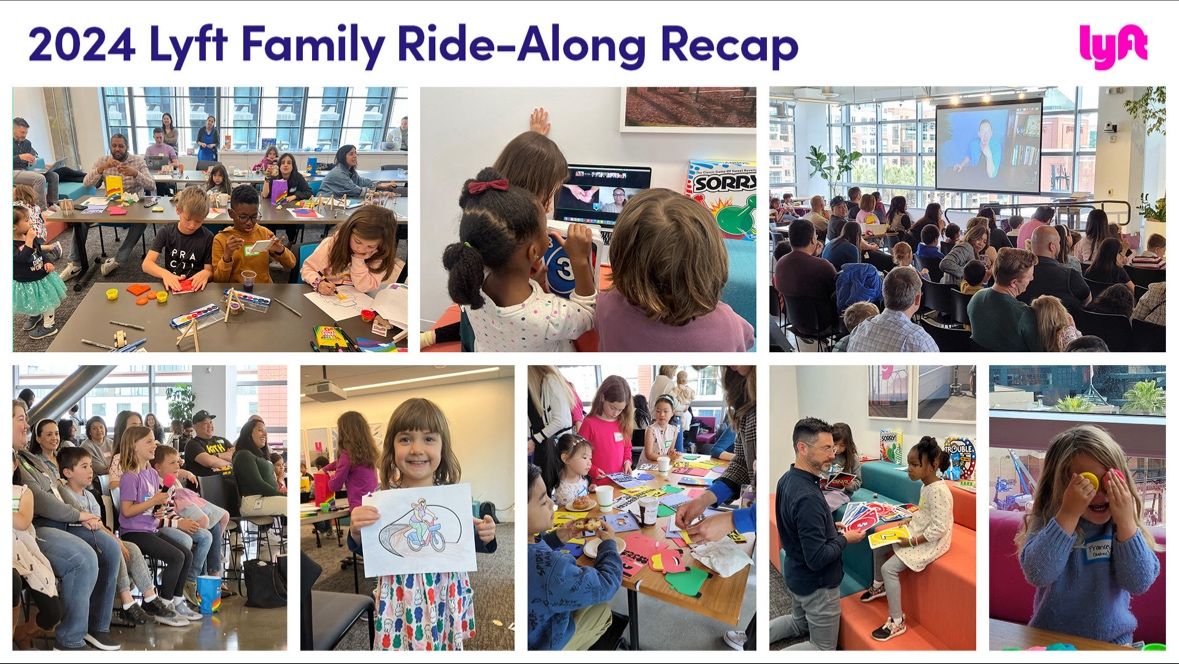 Lyft & UpLyft ERG Welcomes Families for "Family Ride Along Day" Celebration