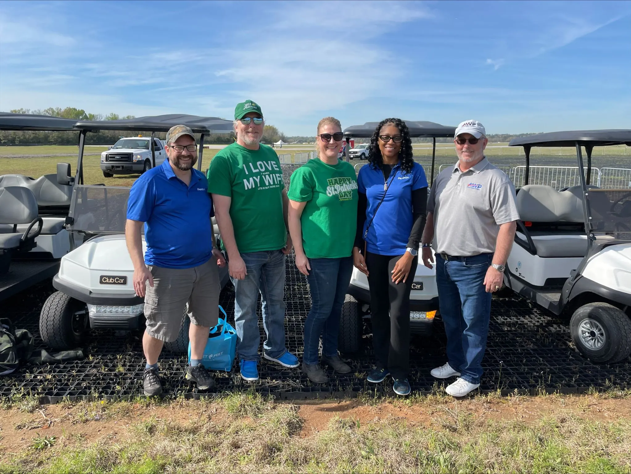 Peraton Military ERG VALOR Volunteers at American Warrior Project 5K Run the Runway in Augusta