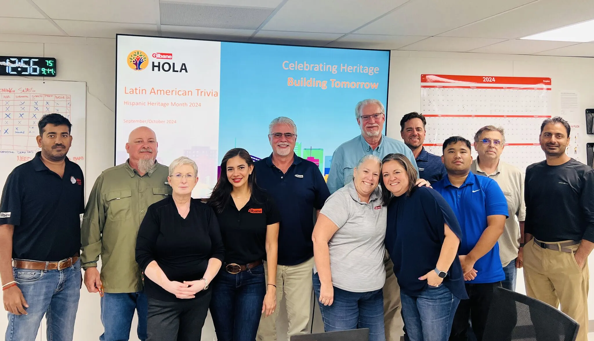 Gilbane Building Latinx ERG Honors Hispanic Heritage at Beale AFB with Local Community Partnerships detail 2