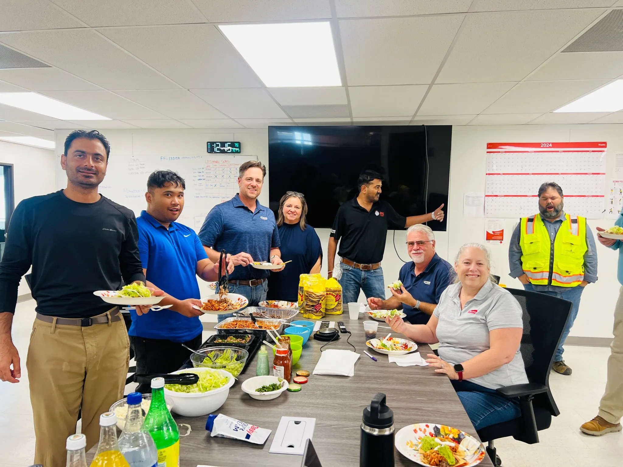 Gilbane Building Latinx ERG Honors Hispanic Heritage at Beale AFB with Local Community Partnerships detail 4