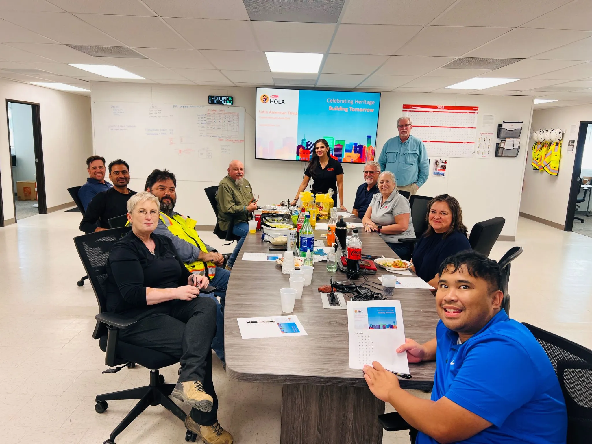 Gilbane Building Latinx ERG Honors Hispanic Heritage at Beale AFB with Local Community Partnerships detail 8
