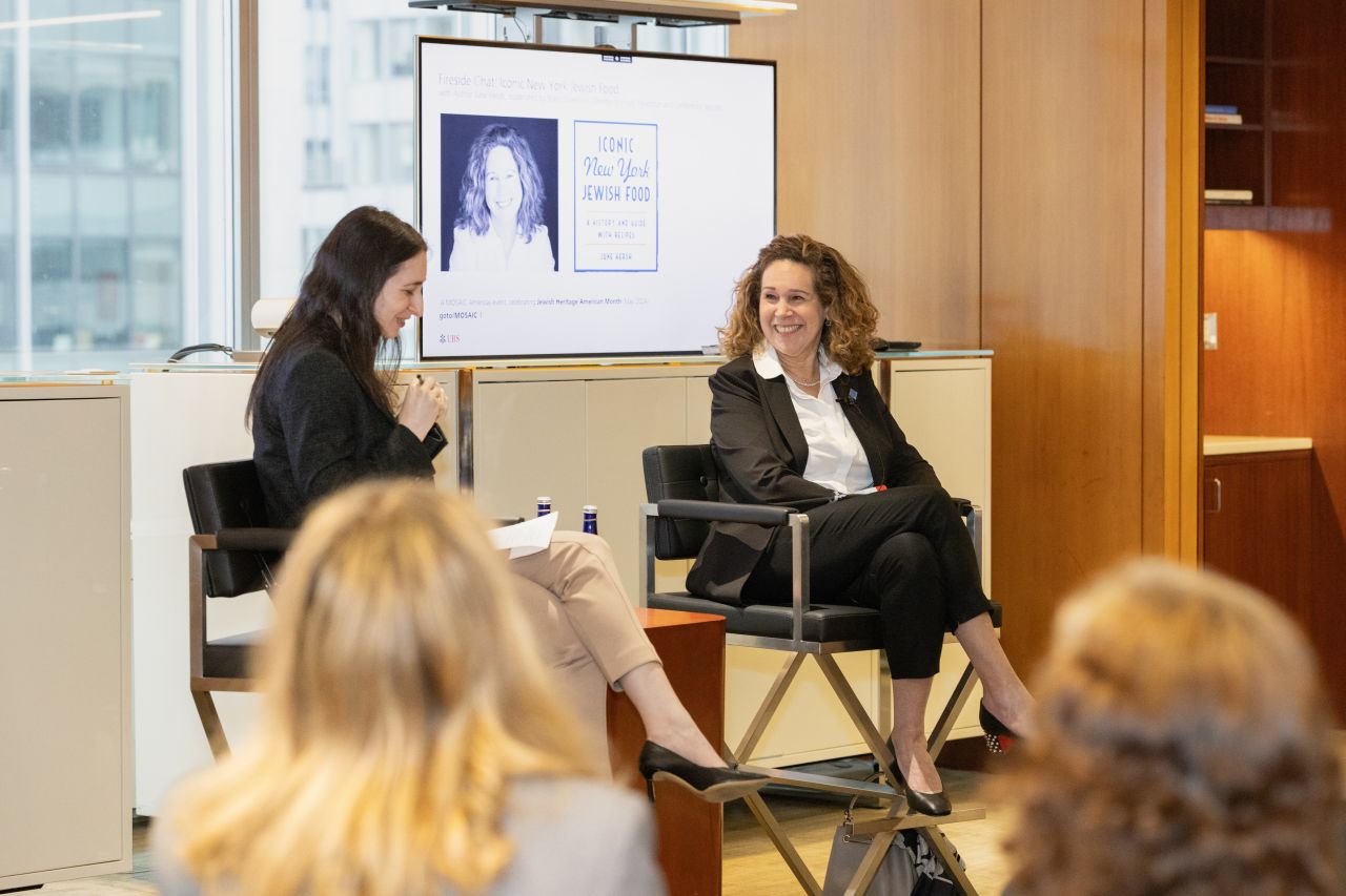 MOSAIC Americas Hosts Culinary Journey with UBS: Exploring Jewish American Heritage Month