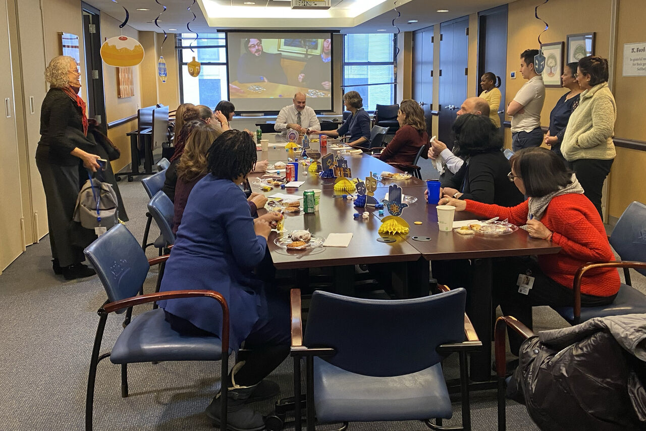 Selfhelp Community Services' Jewish ERG Celebrates Chanukah with Festive Party and Connection