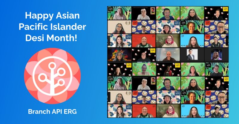 Branch AAPI ERG Kicks Off Asian Pacific Islander Desi Month with Bubble Tea Social