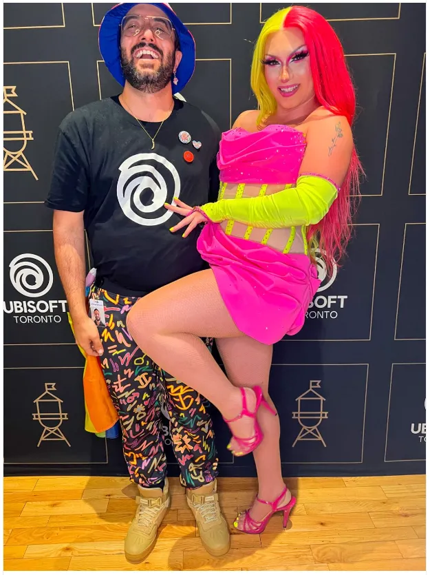 Ubisoft LGBTQIA+ ERG Hosts Drag Performer Juice Boxx at Pride Mixer in Toronto