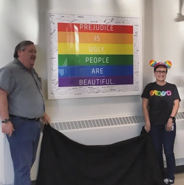 HP Pride Unveils Permanent Art Display for National Coming Out Day