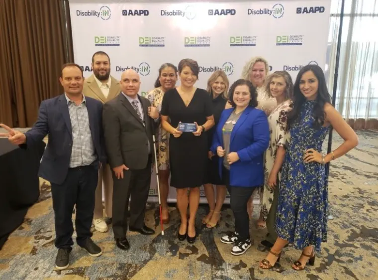 Walmart Employees Attend Disability: IN Conference