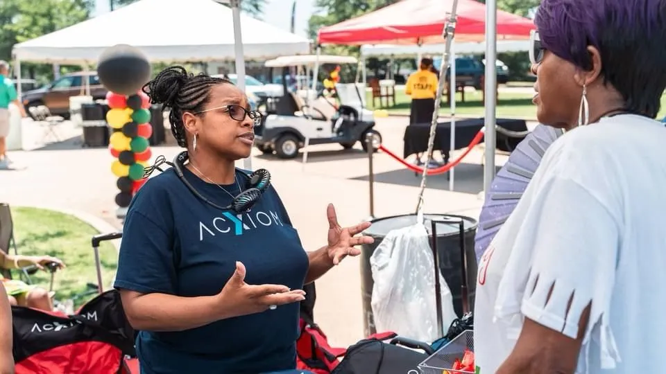 Acxiom Black ERG Celebrates Juneteenth in Little Rock with Community Booth Brunch and 5K in Partnership with ABEN detail 5