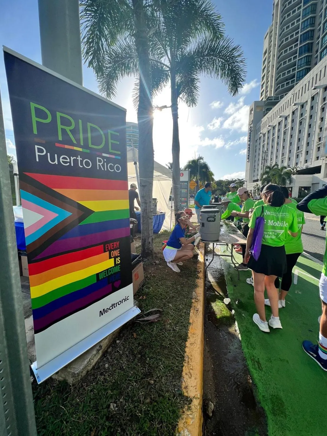 Medtronic LGBTQIA+ ERG Marches in Pride Parade and Raises Flag in Puerto Rico detail 3