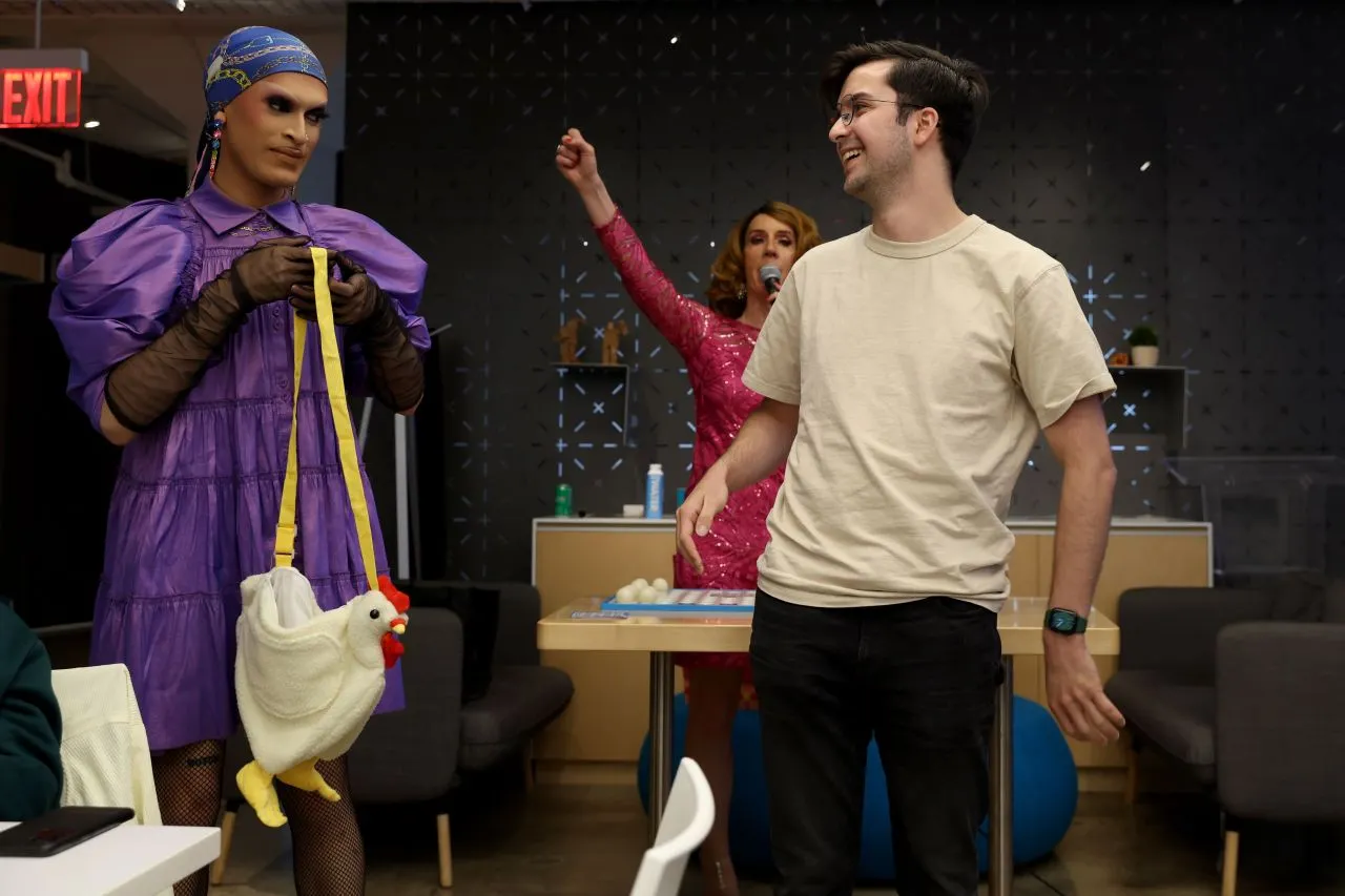 Two Sigma LGBTQIA+ ERG Hosts Bingo Night with Drag Legend for Pride Month detail 8