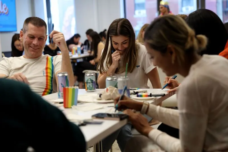 Two Sigma LGBTQIA+ ERG Hosts Bingo Night with Drag Legend for Pride Month detail 6
