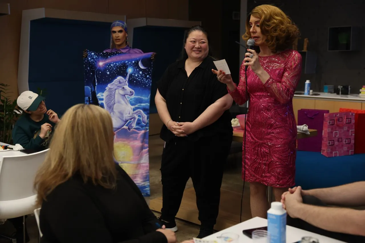 Two Sigma LGBTQIA+ ERG Hosts Bingo Night with Drag Legend for Pride Month detail 3