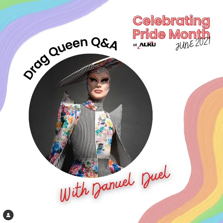 ALKU LGBTQIA+ ERG Hosts Drag Queen Q&A with Danuel Duel for Pride Month