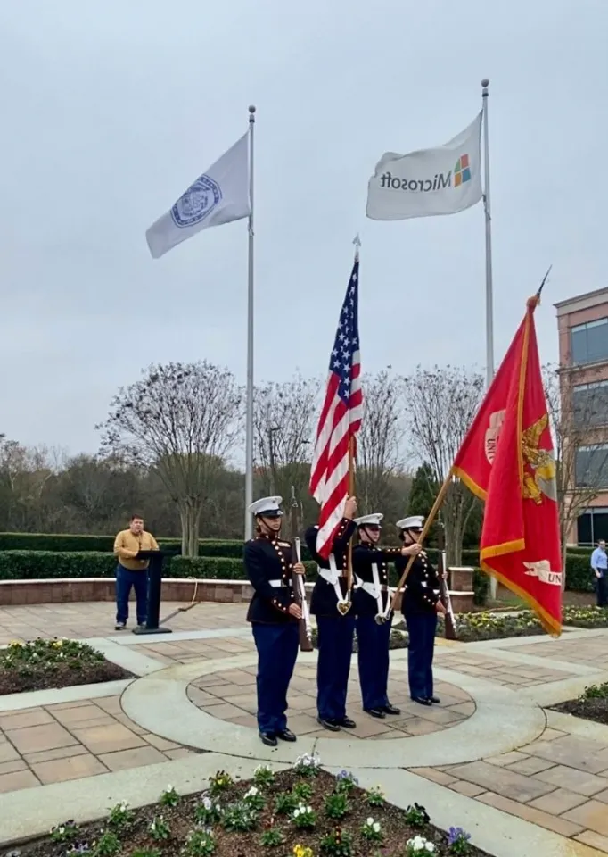 Microsoft Veterans ERG Hosts Veterans Day 5K Run Walk at Charlotte Campus