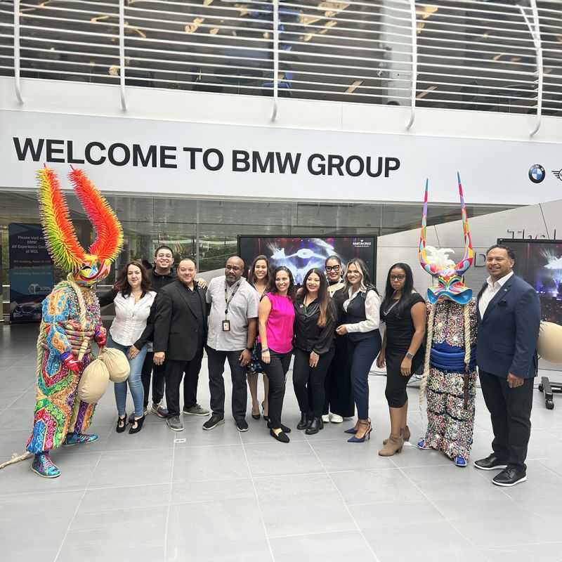 BMW Latinx ERG Hosts Carnaval-Themed Hispanic Heritage Month Gathering detail 3