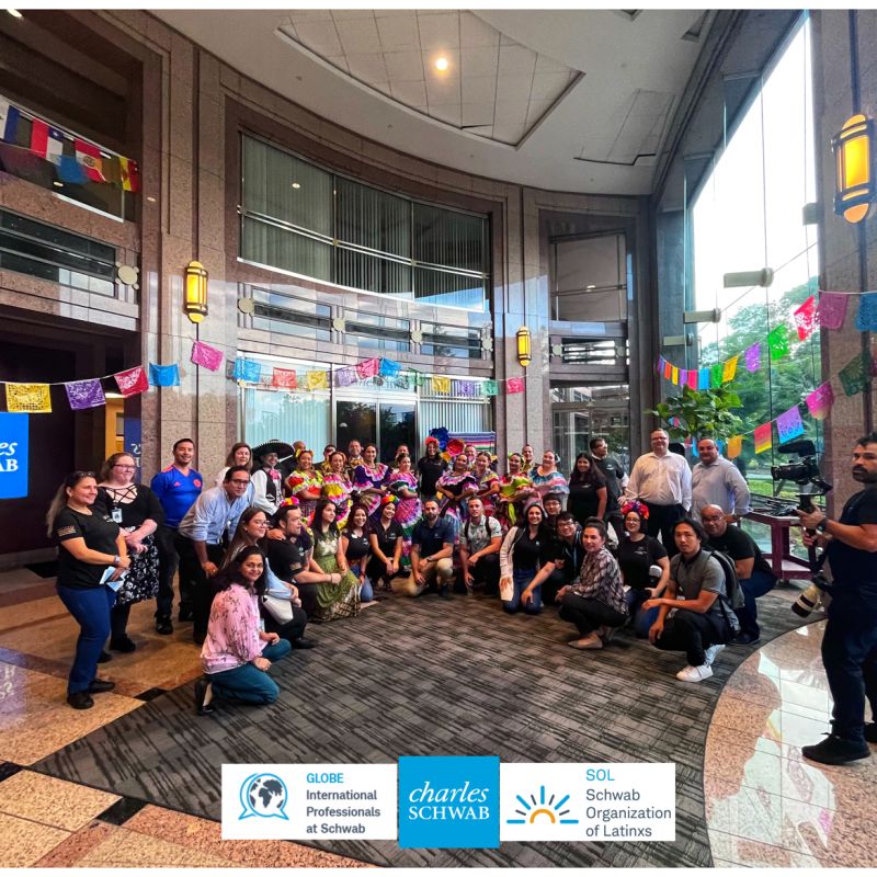 Charles Schwab Latinx ERG Kicks Off Hispanic Heritage Month with Mariachi and Folkloric Fiesta