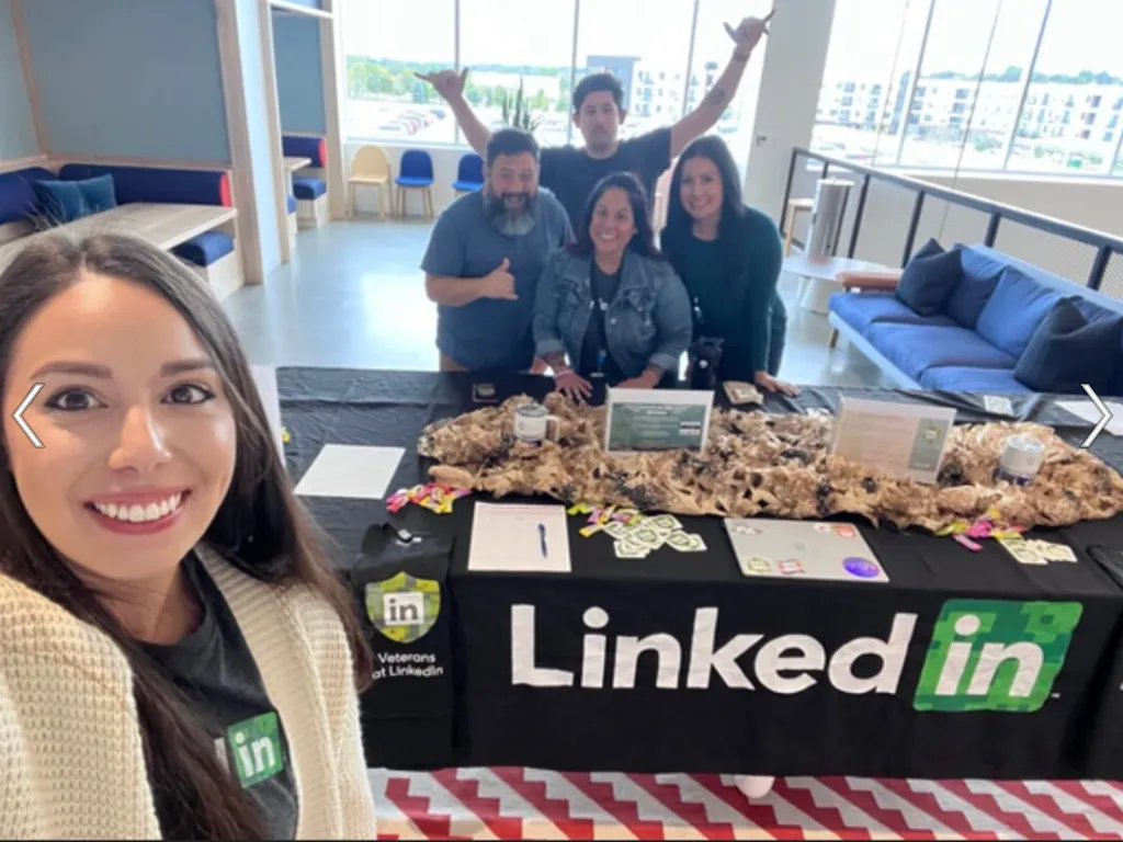 LinkedIn Veterans ERG Hosts Nebraska All Hands Event Featuring Team Activities and Military Engagement detail 2