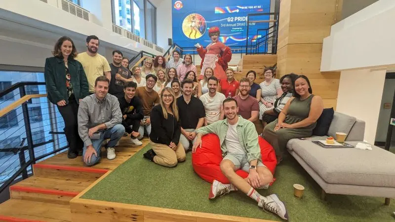 G2's ERG Hosts Annual Pride Drag Show & Cupcake Celebration detail 3
