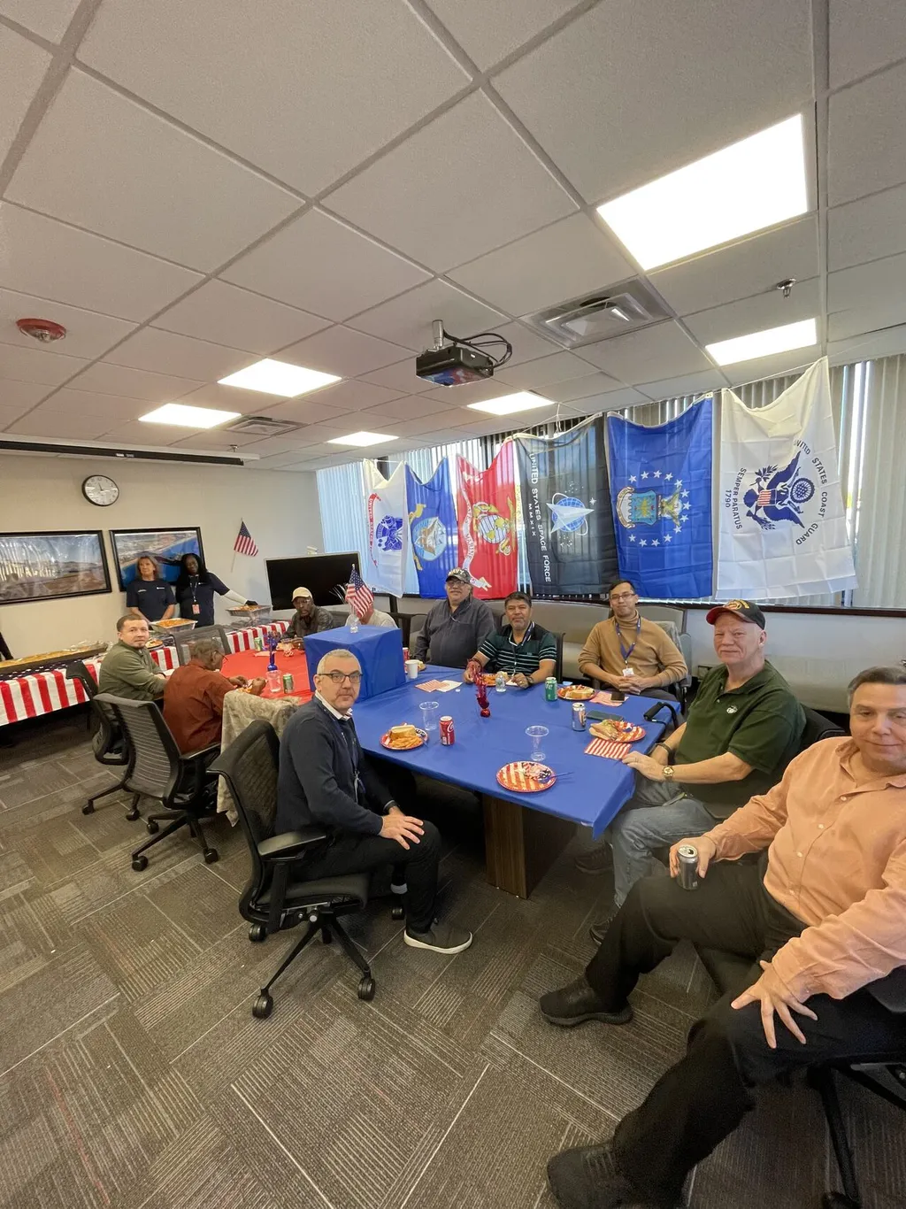 GE Veterans ERG Hosts Veterans Day Luncheon Honoring Service Members and Distributing ERG Swag
