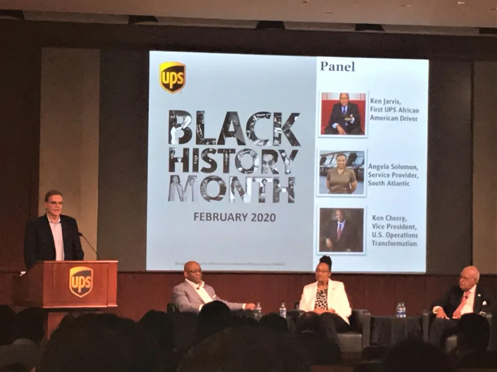 UPS Black ERG Corporate African American BRG Kicks Off Black History Month with Leadership Panel Honoring Company Pioneers