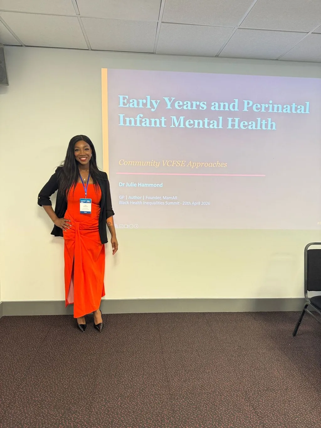 Black Health Inequalities Summit Workshop on Perinatal Mental Health During Black Maternal Health Week