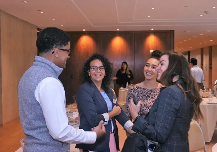 Morgan Stanley's LatinoU Hosts Networking Event for High School Students