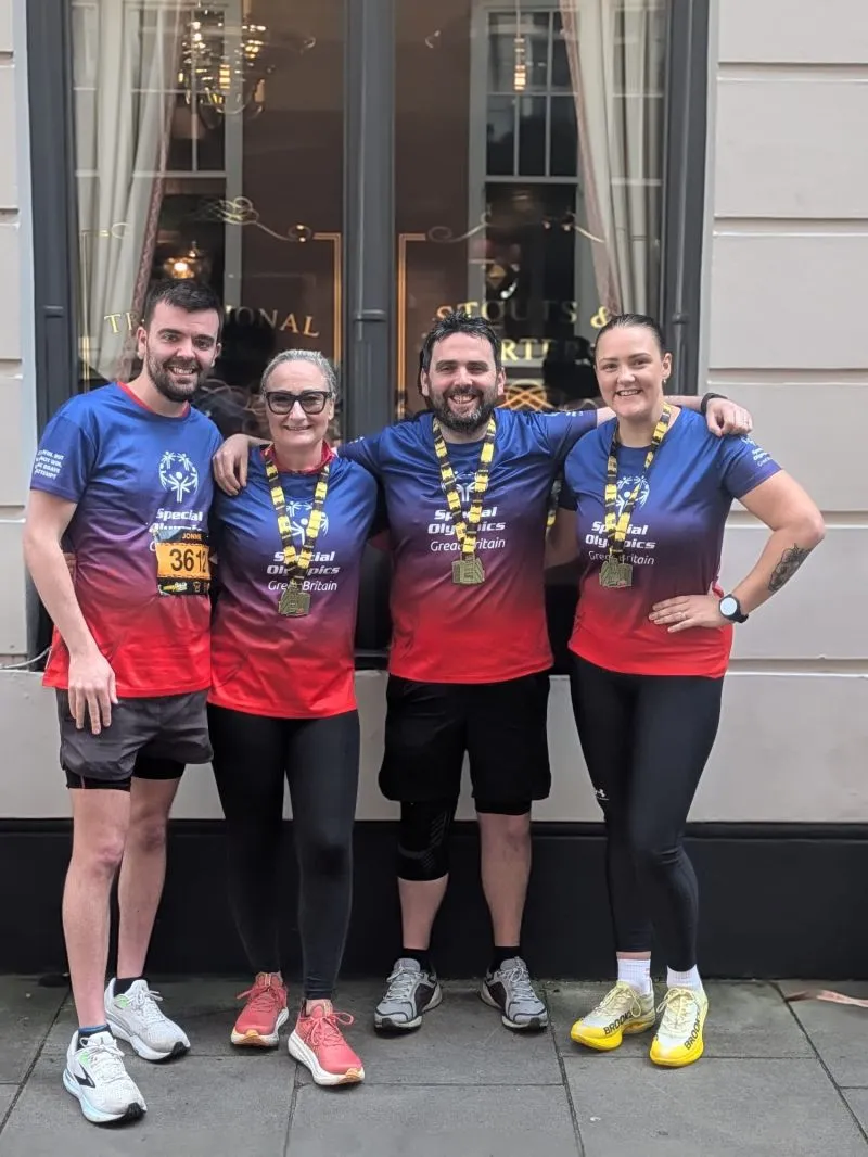 UPS Team Completes London Landmarks Half Marathon to Support National Summer Games
