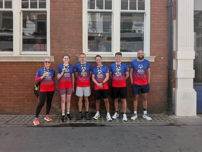 UPS Team Completes London Landmarks Half Marathon to Support National Summer Games detail 2