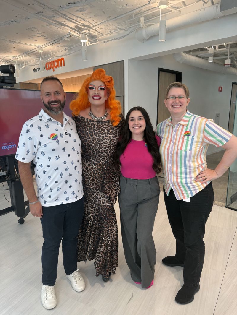 Axiom Outlaws ERG Pride Month Celebration with Drag Queen Host & Cross-Country Trivia detail 2