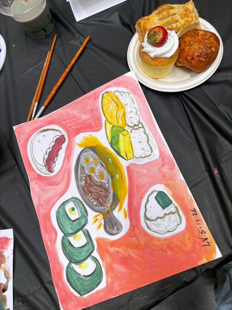 Omnicom PIPAA ERG AAPI Heritage Month Watercolor Workshop and Bar Trivia detail 5