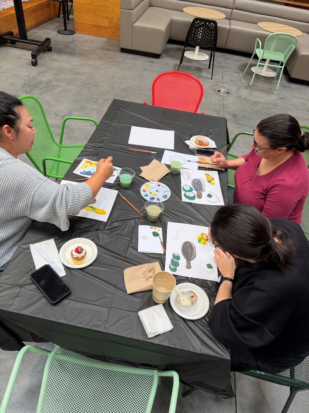 Omnicom PIPAA ERG AAPI Heritage Month Watercolor Workshop and Bar Trivia detail 6