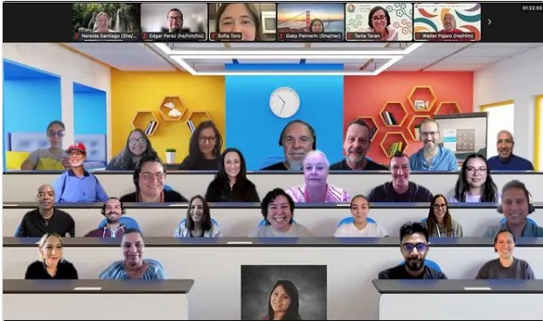 Oracle Latinx ERG Celebrates Hispanic Heritage Month with Culture Trivia and Arepa Making