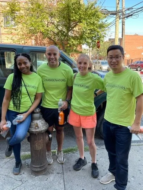 BNP Paribas Latinx ERG Leads Community Volunteer Event to Beautify Trees in New York