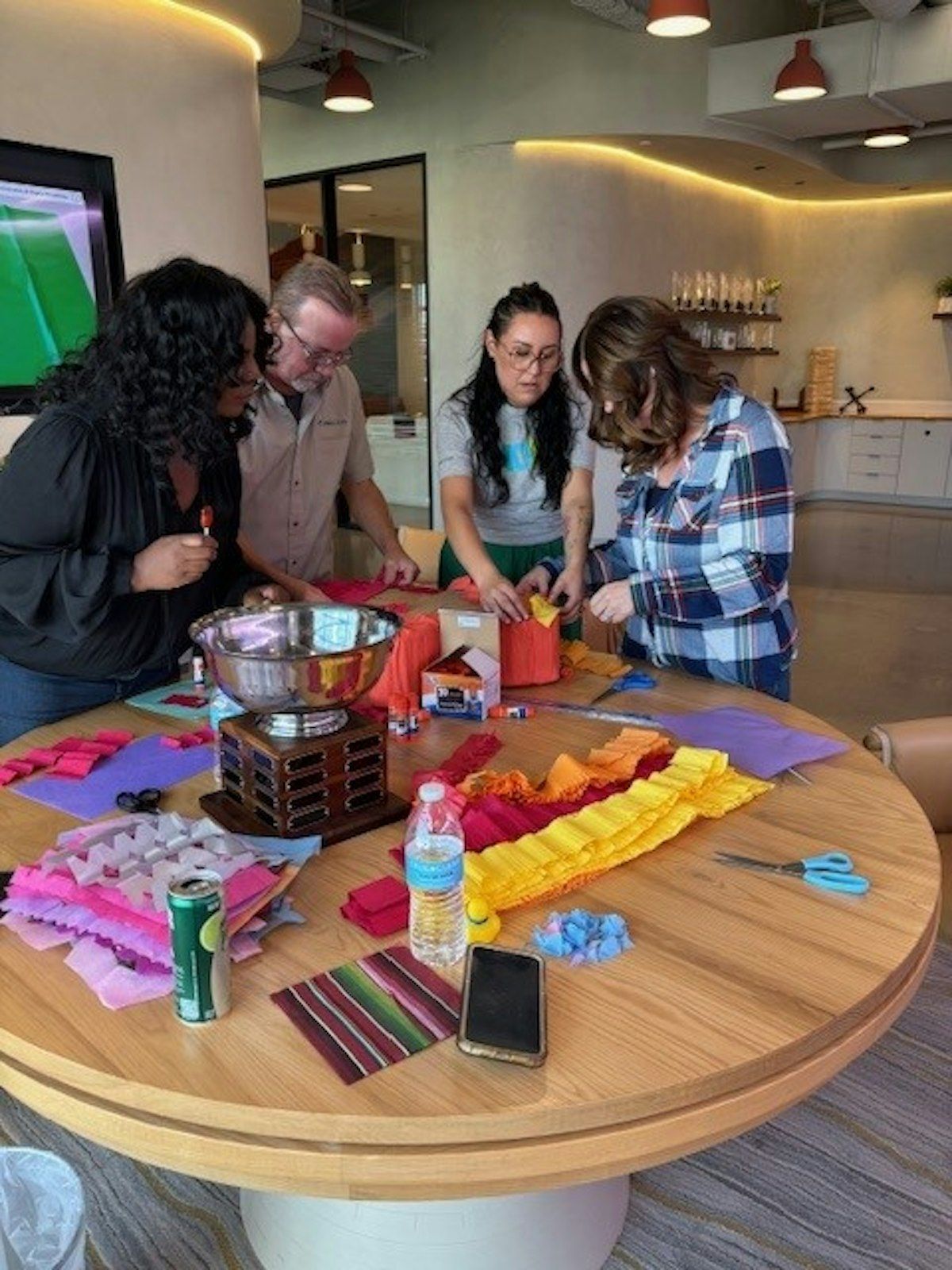 Prologis Latinx ERG Hosts Hispanic Heritage Month Celebration with Tacos, Papel Picado, and Piñatas detail 2