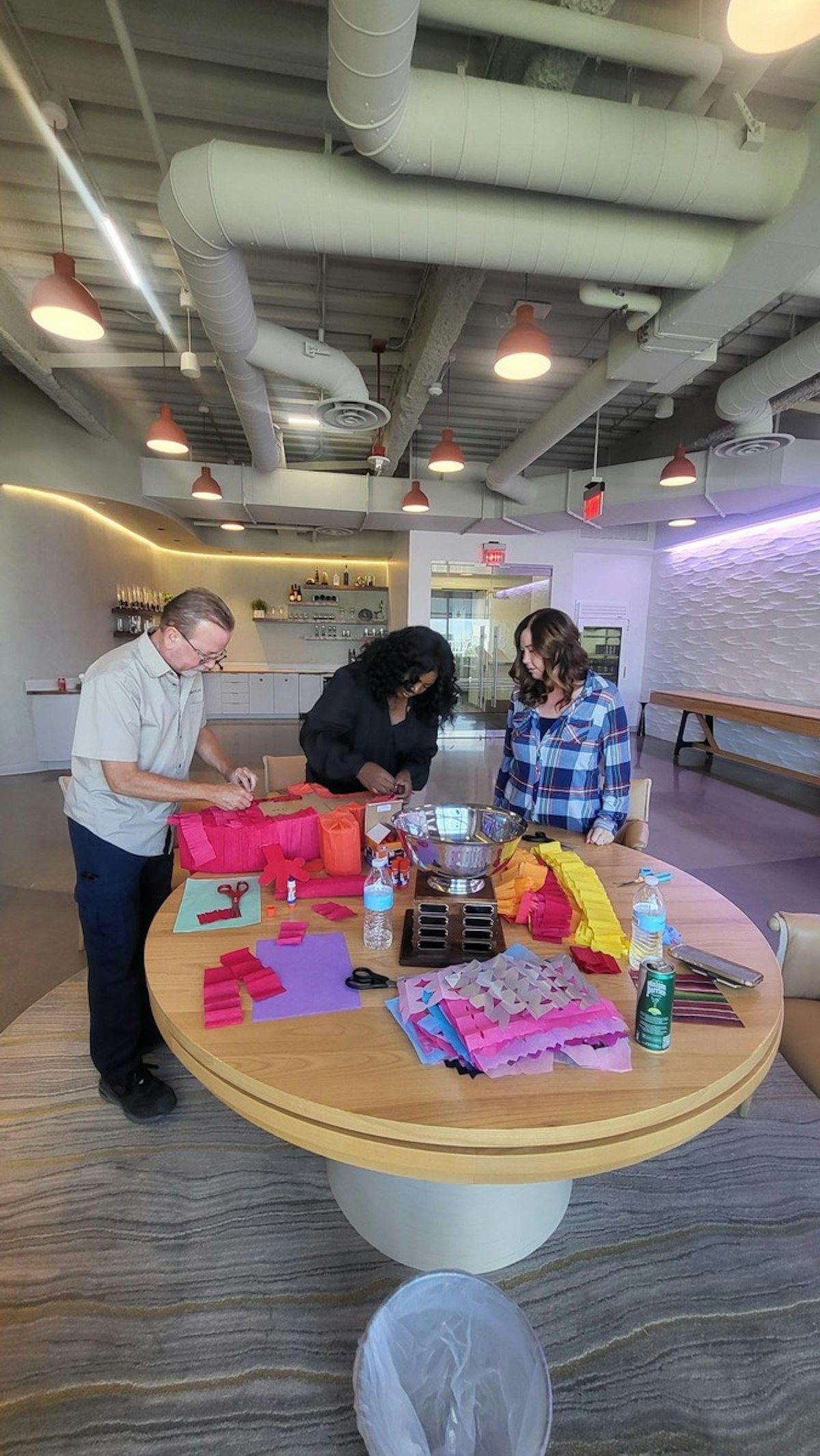 Prologis Latinx ERG Hosts Hispanic Heritage Month Celebration with Tacos, Papel Picado, and Piñatas detail 3