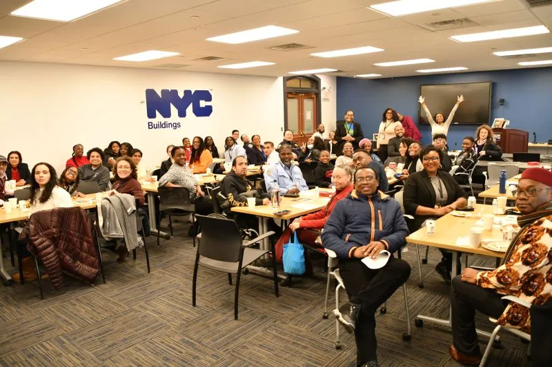 NYC Department of Buildings Black ERG Hosts Black History Month Lunch and Learn with Trivia detail 2