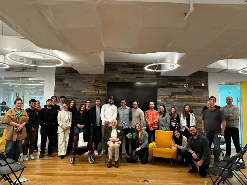 Snap Inc. Jewish ERG Hosts Holocaust Survivor Dr. Michael Katz for Yom HaShoah